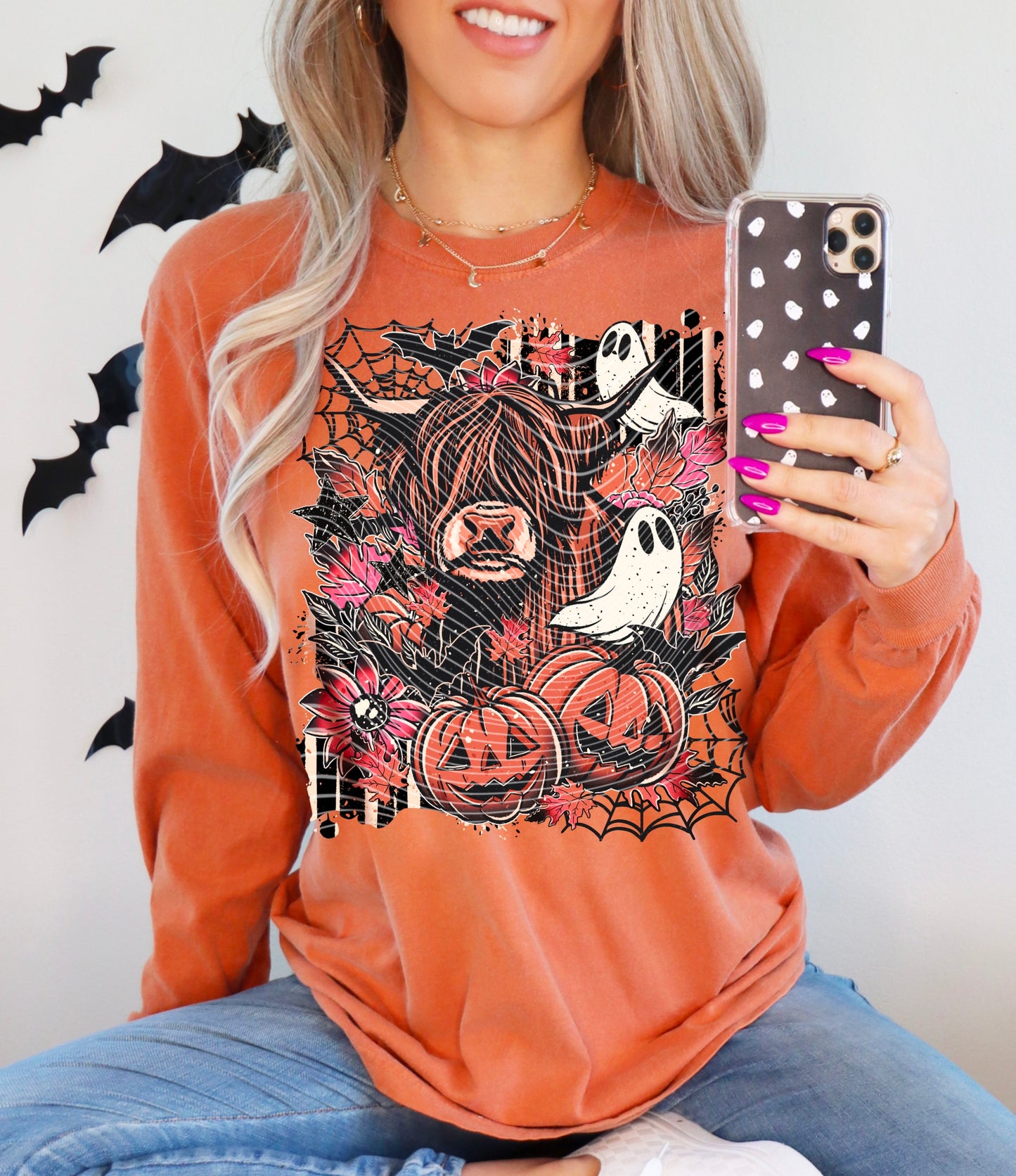 Halloween Highland Cow