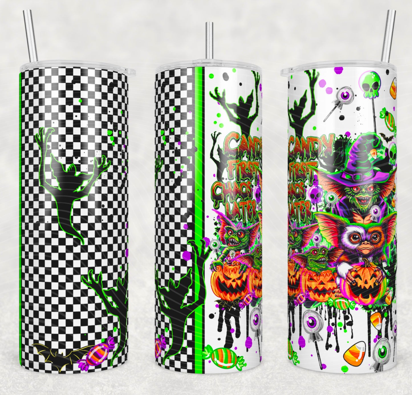 Candy First Choas Later Tumbler