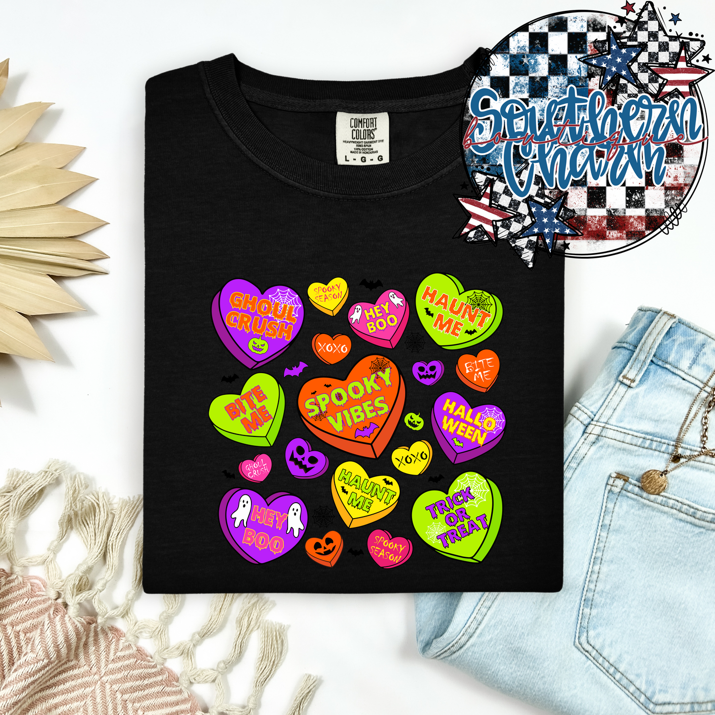 Spooky Conversation Hearts