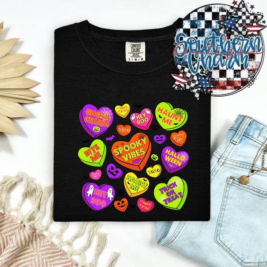 Spooky Conversation Hearts