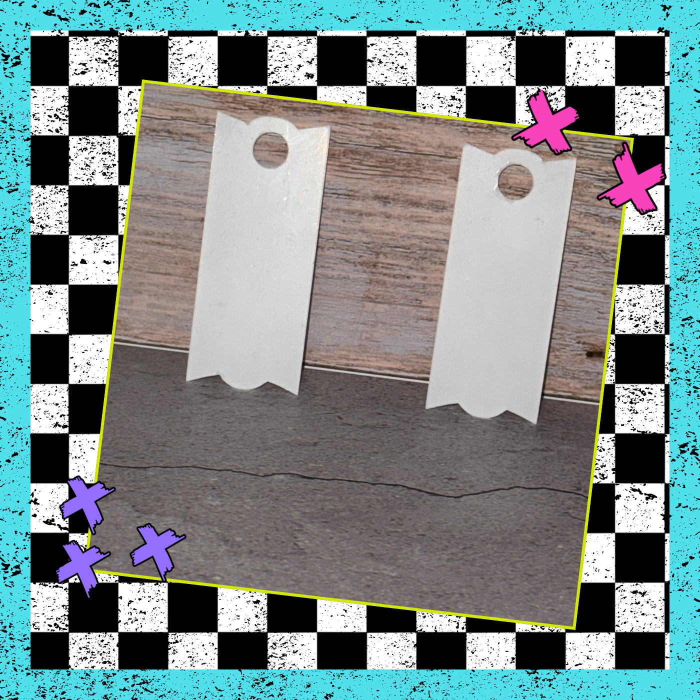 Traditional Cup Topper Acrylic Blank