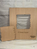 9" Uneven Square