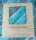 11" Uneven Square