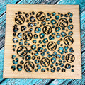 Baseball or Softball/Leopard Stencil