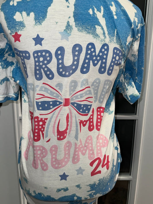 Trump Bows Bleached Tee