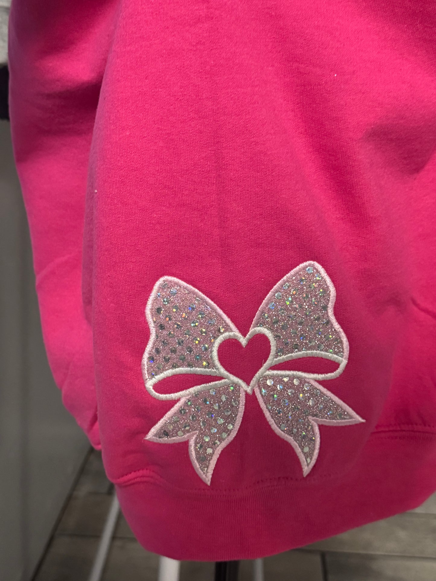 LOVE Embroidered Sweatshirt