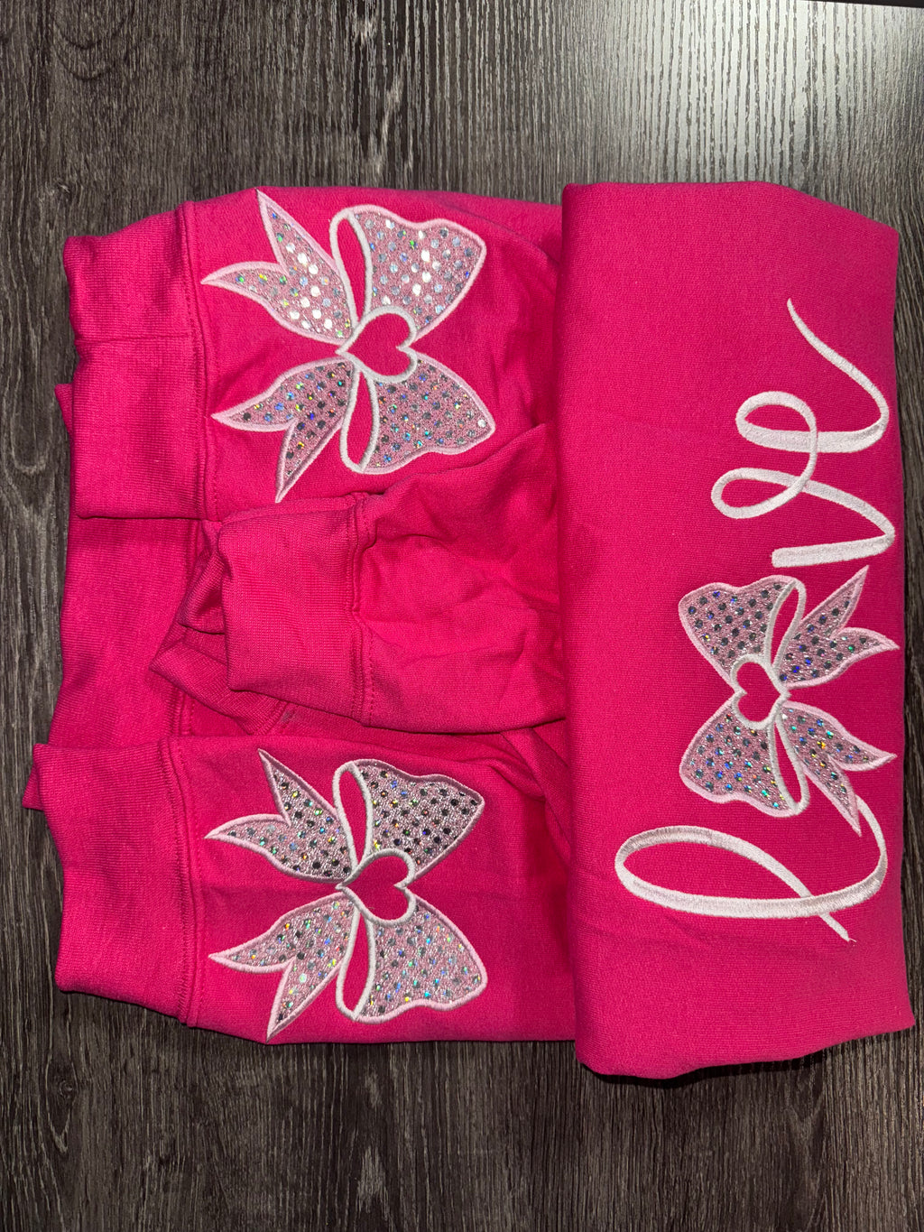 LOVE Embroidered Sweatshirt