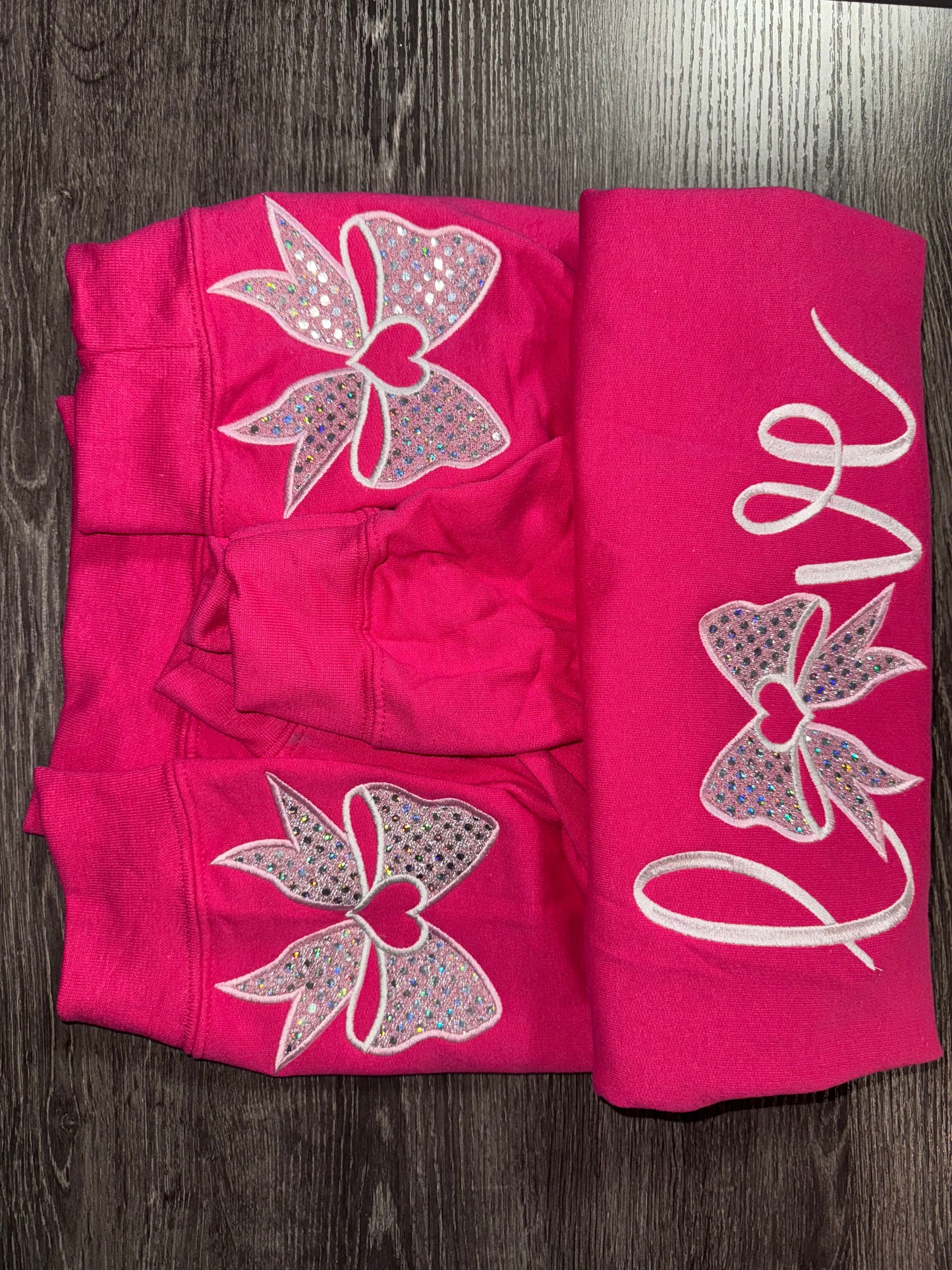 LOVE Embroidered Sweatshirt