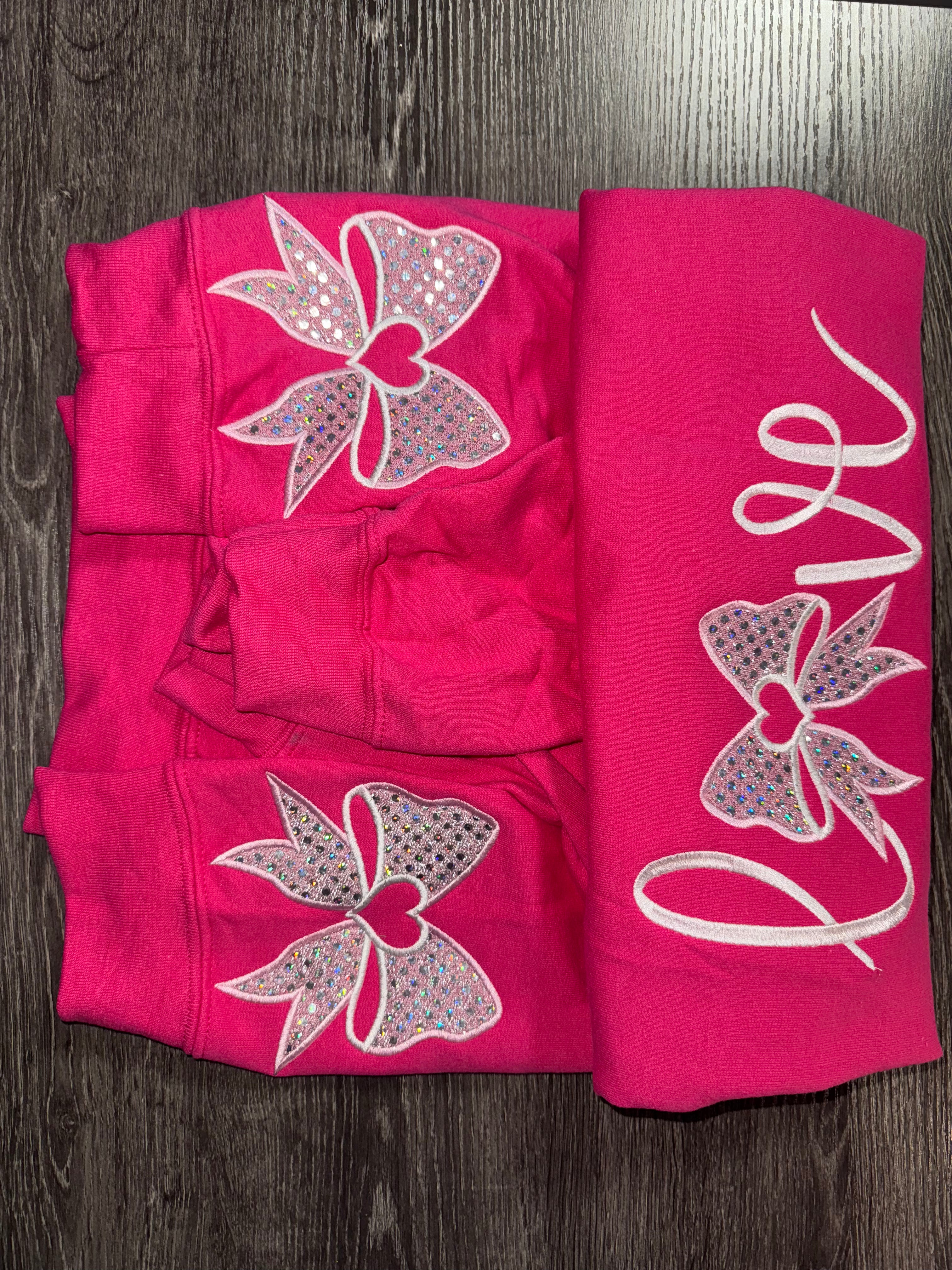 LOVE Embroidered Sweatshirt