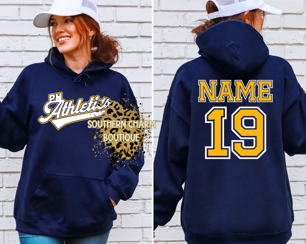 Power House Athletics Logo Hoodie W/Back
