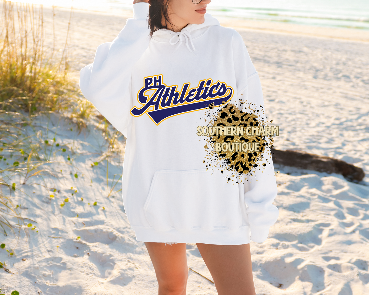 Youth Power House Athletics Logo Hoodie