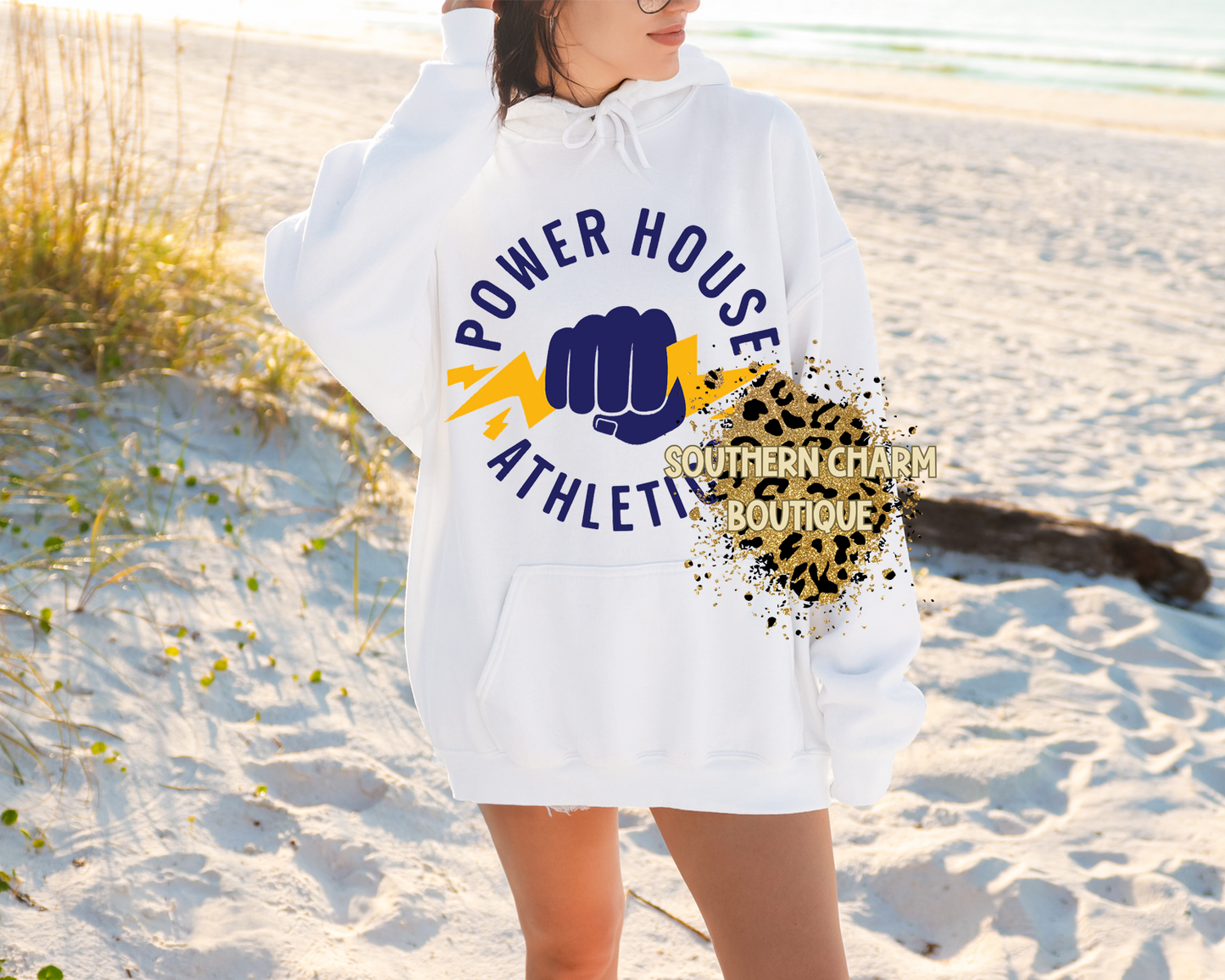 Power House Fist Logo Hoodie