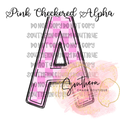 Pink Checkered Alpha