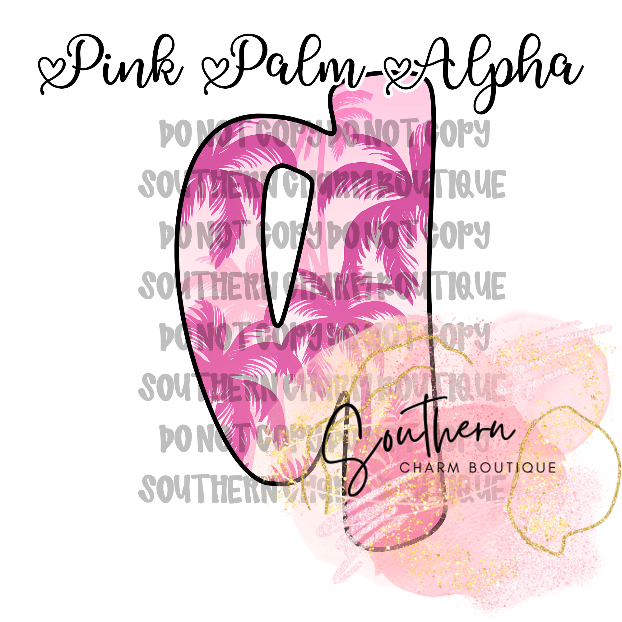 Pink Palm Alpha