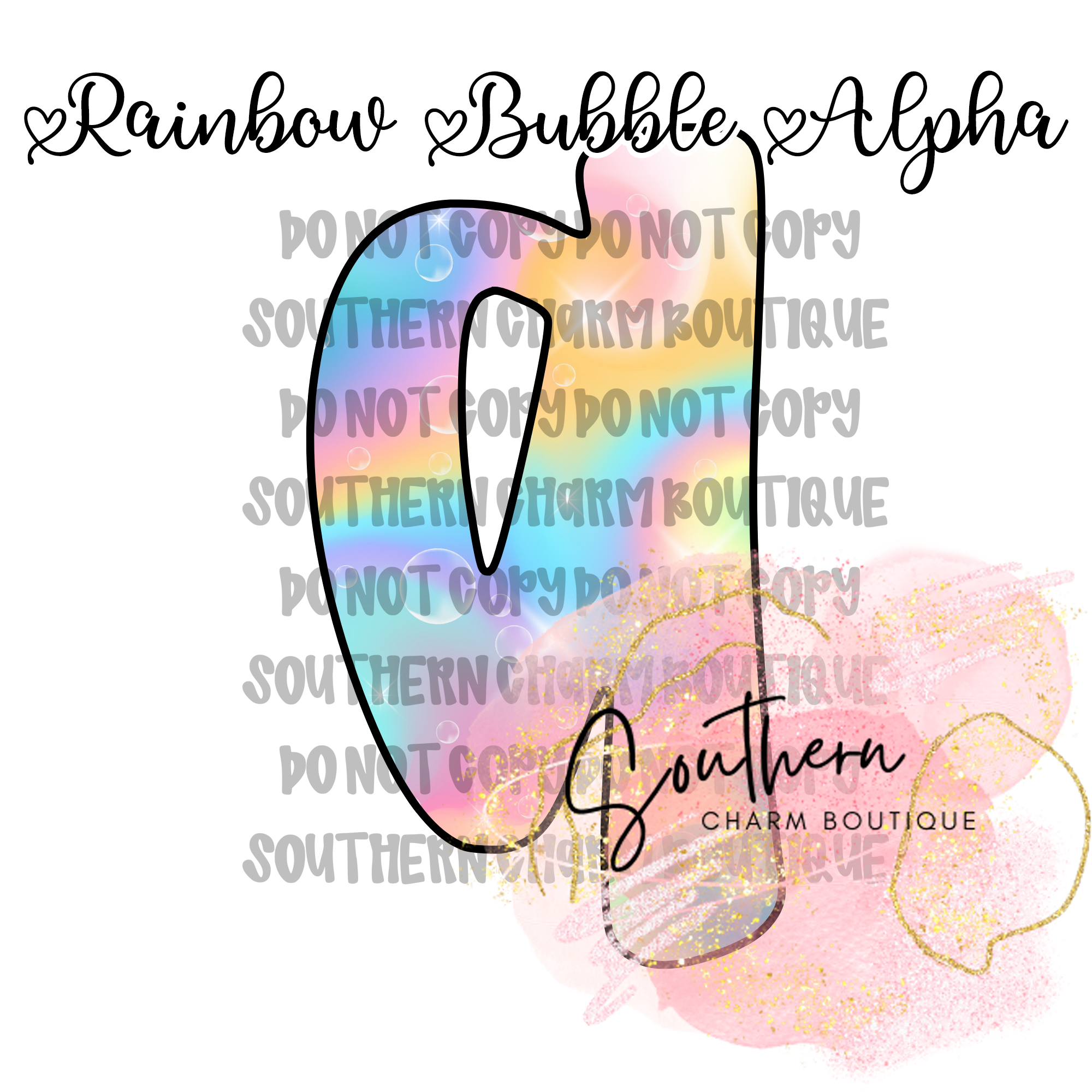 Rainbow Bubble Alpha