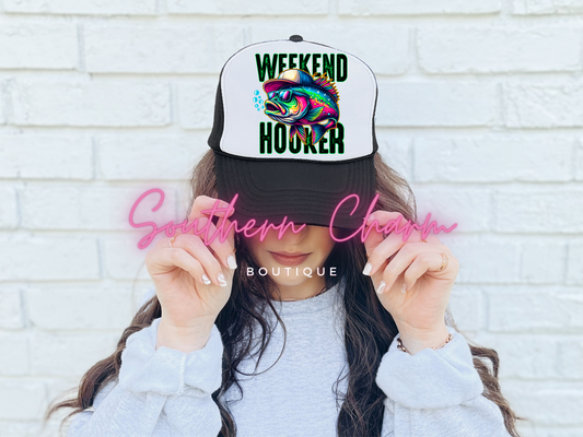 Weekend Hooker Faux Hat Patch