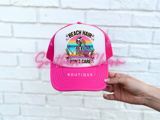 Beach Hair Faux Hat Patch