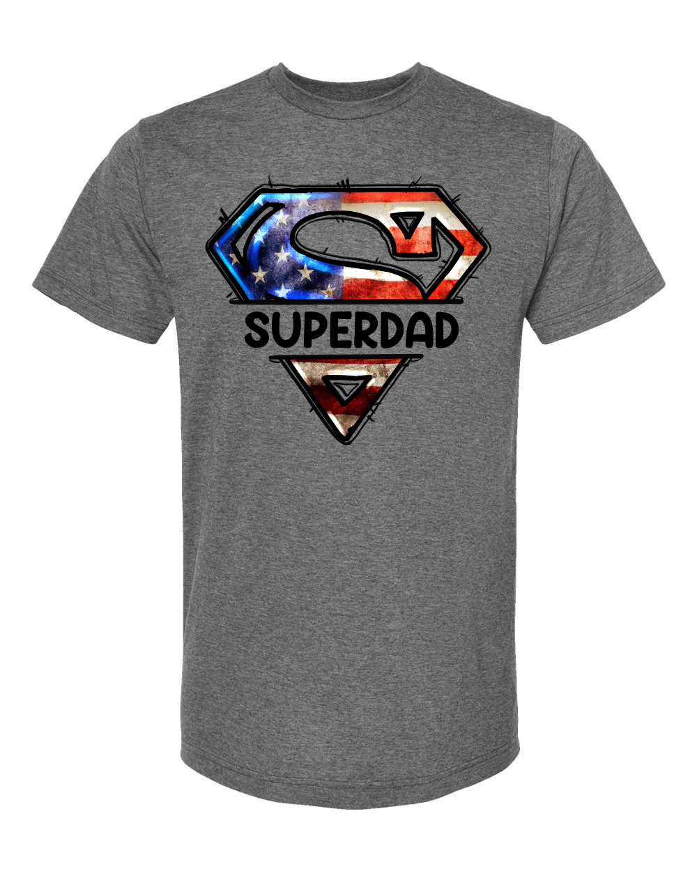 Super Dad (Heather Charcoal)