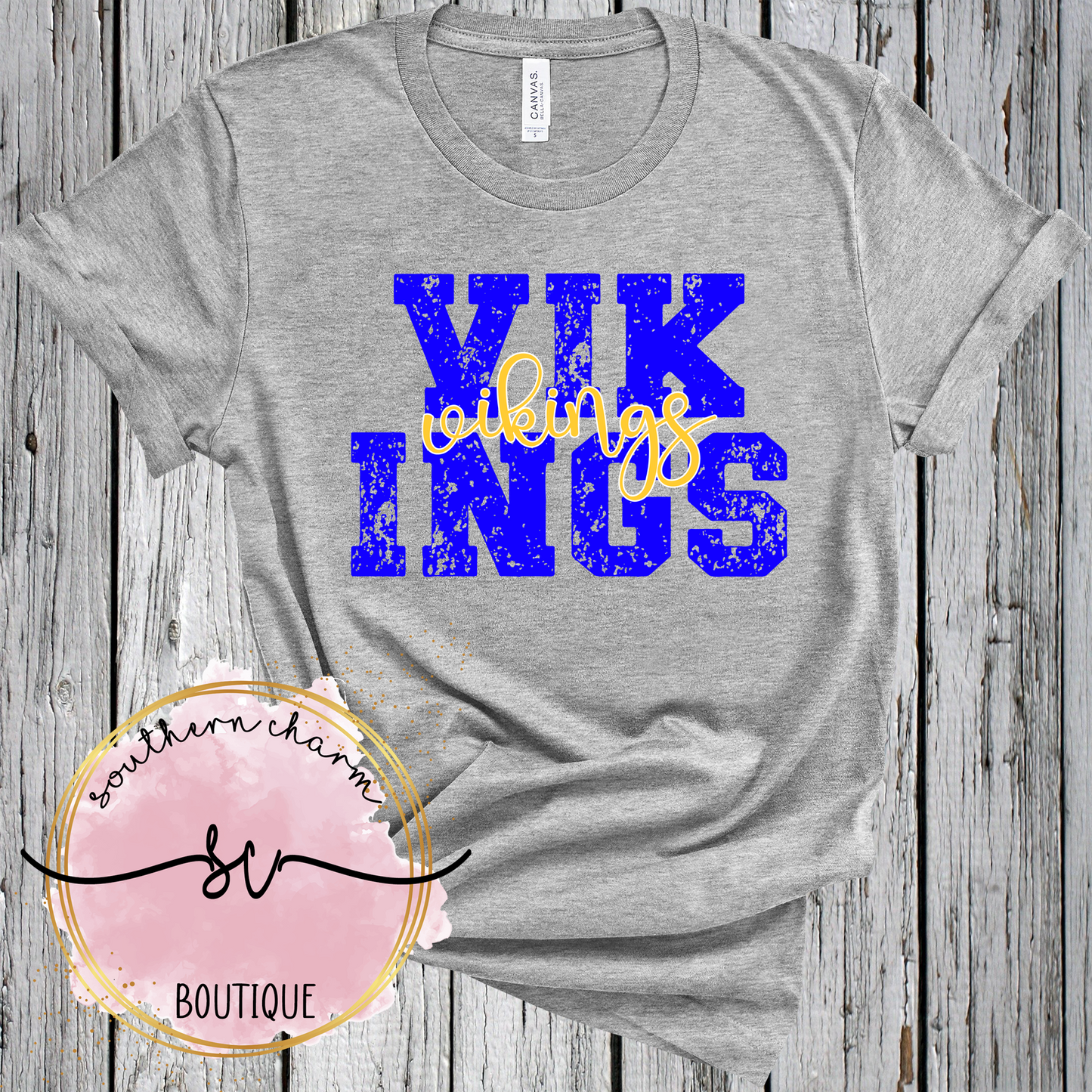 Grunge Vikings Tee