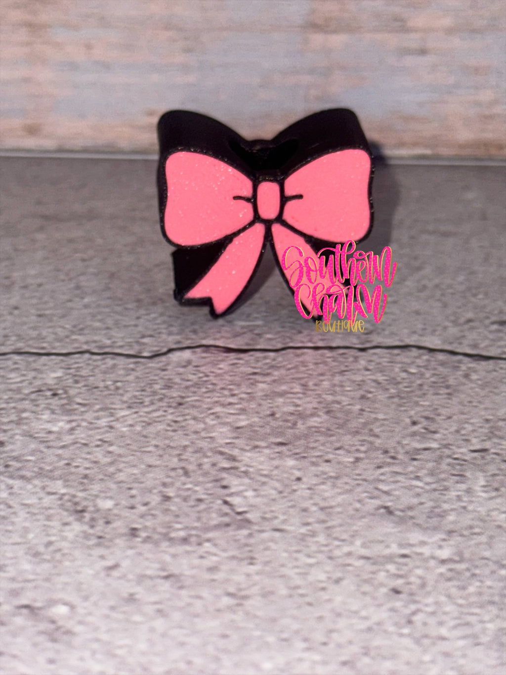 Bow Straw Topper