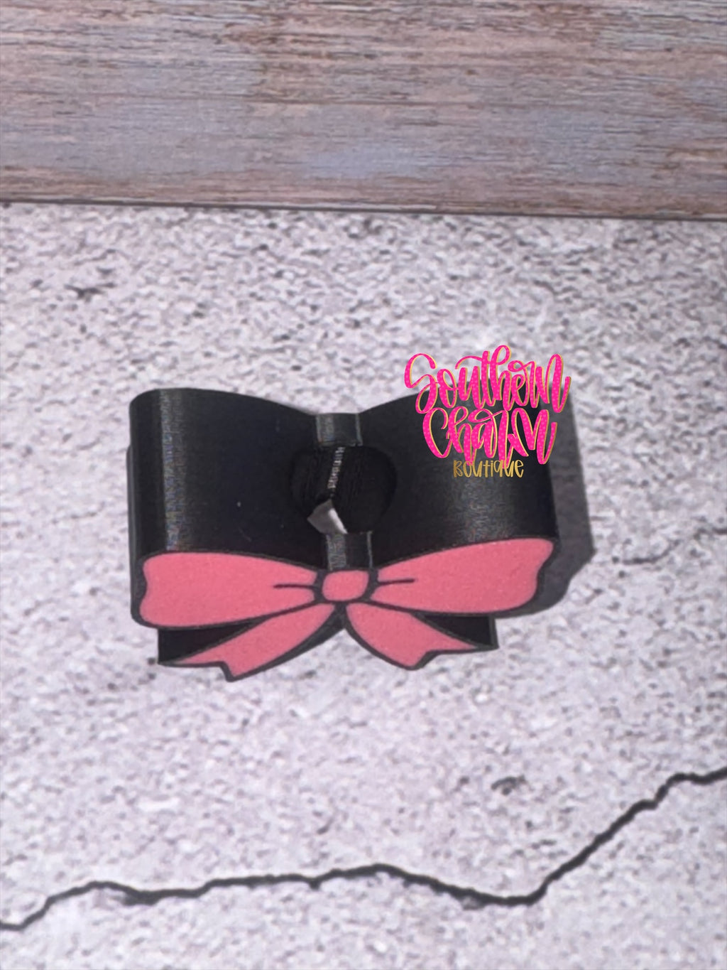Bow Straw Topper