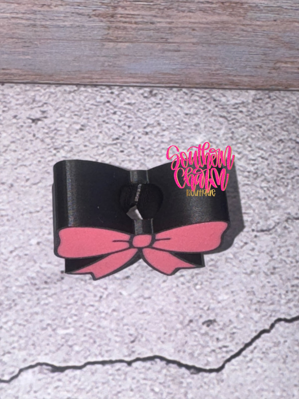 Bow Straw Topper