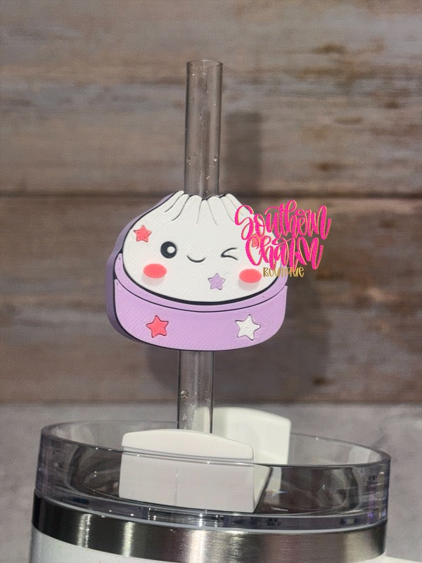 Dumpling Straw Topper
