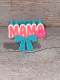 MAMA Bow Straw Topper