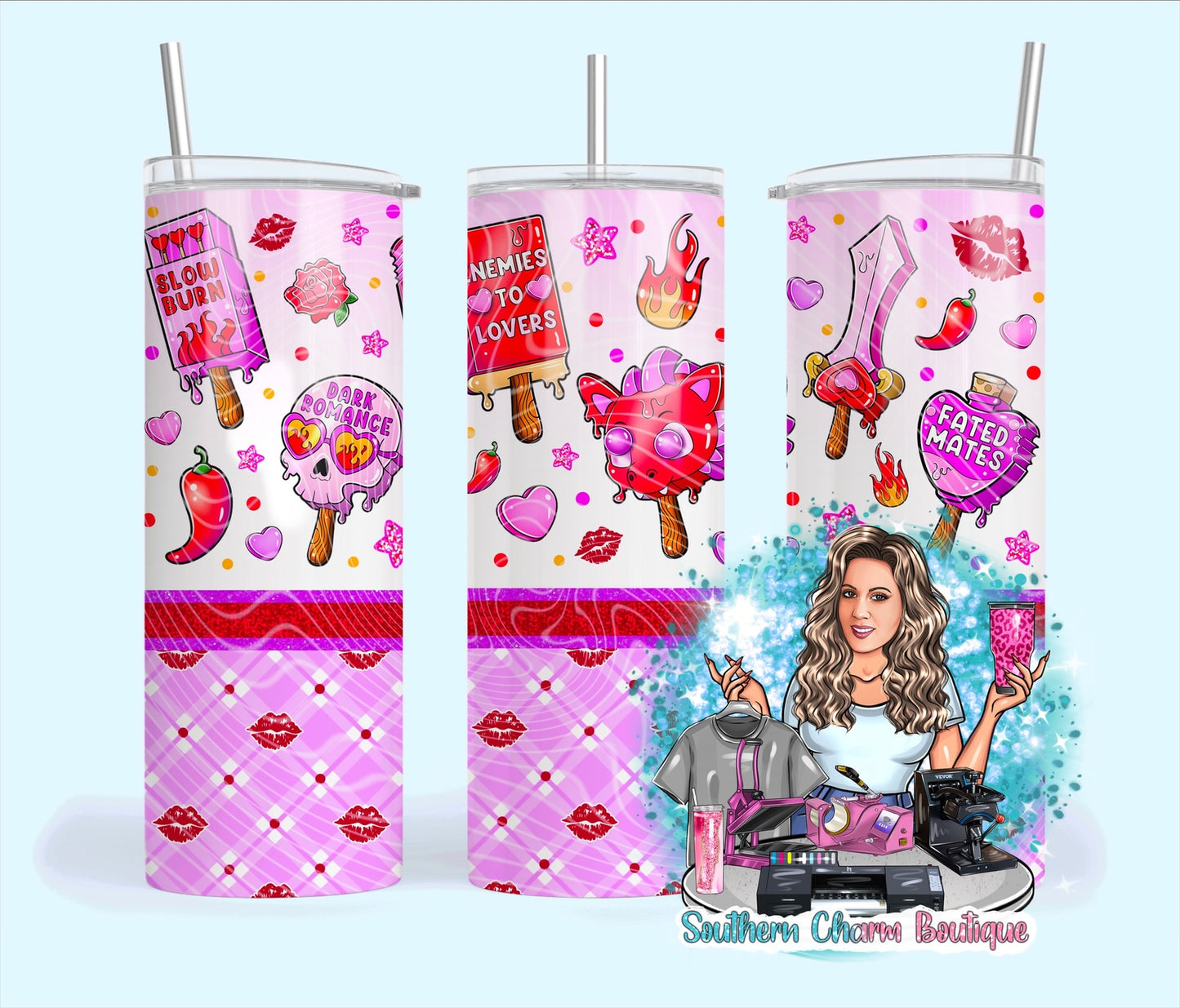 Dark Romance Sweets Tumbler