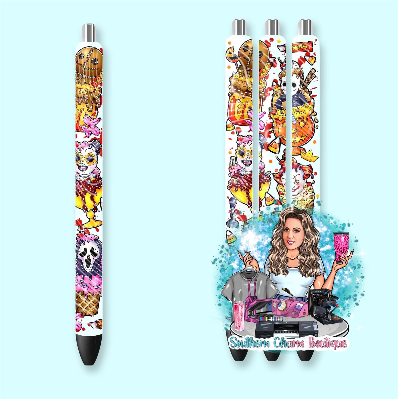 Scary Treats Pen
