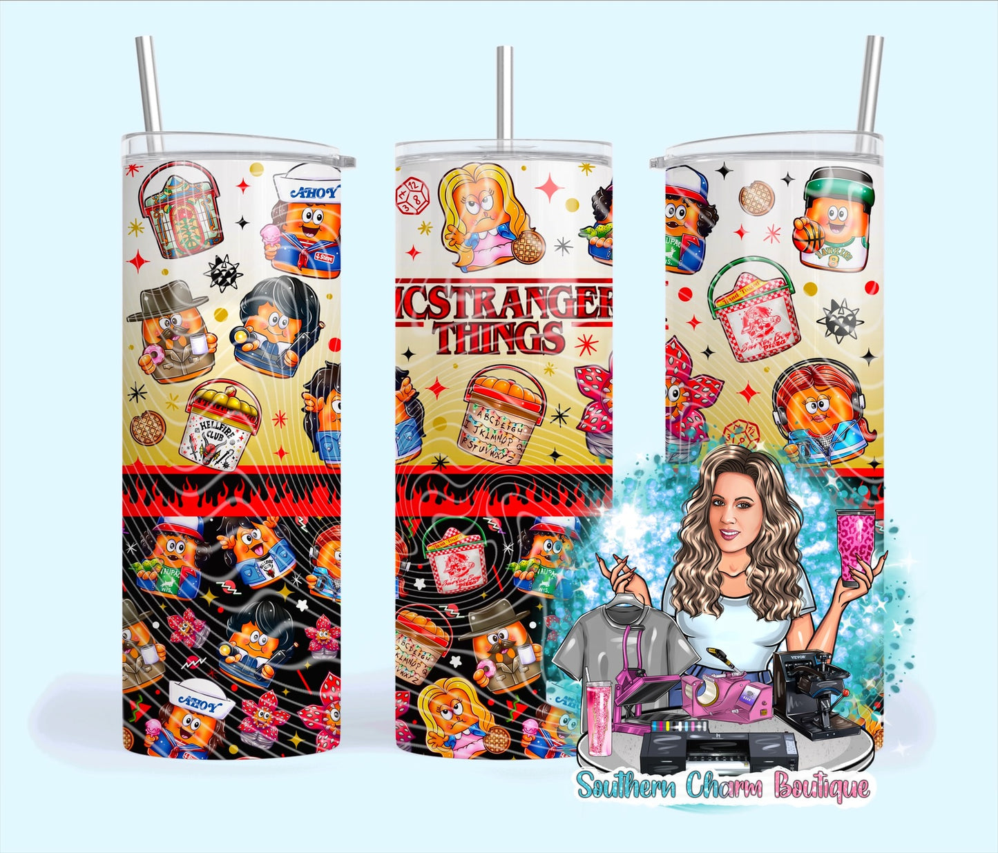 Stranger Things Tumbler