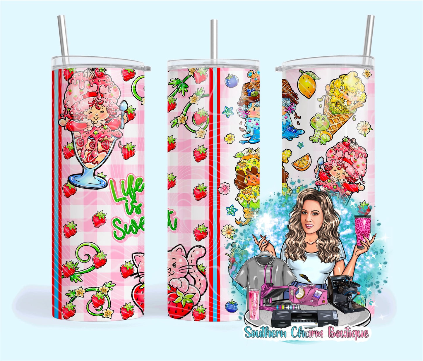 Life is Sweet Tumbler