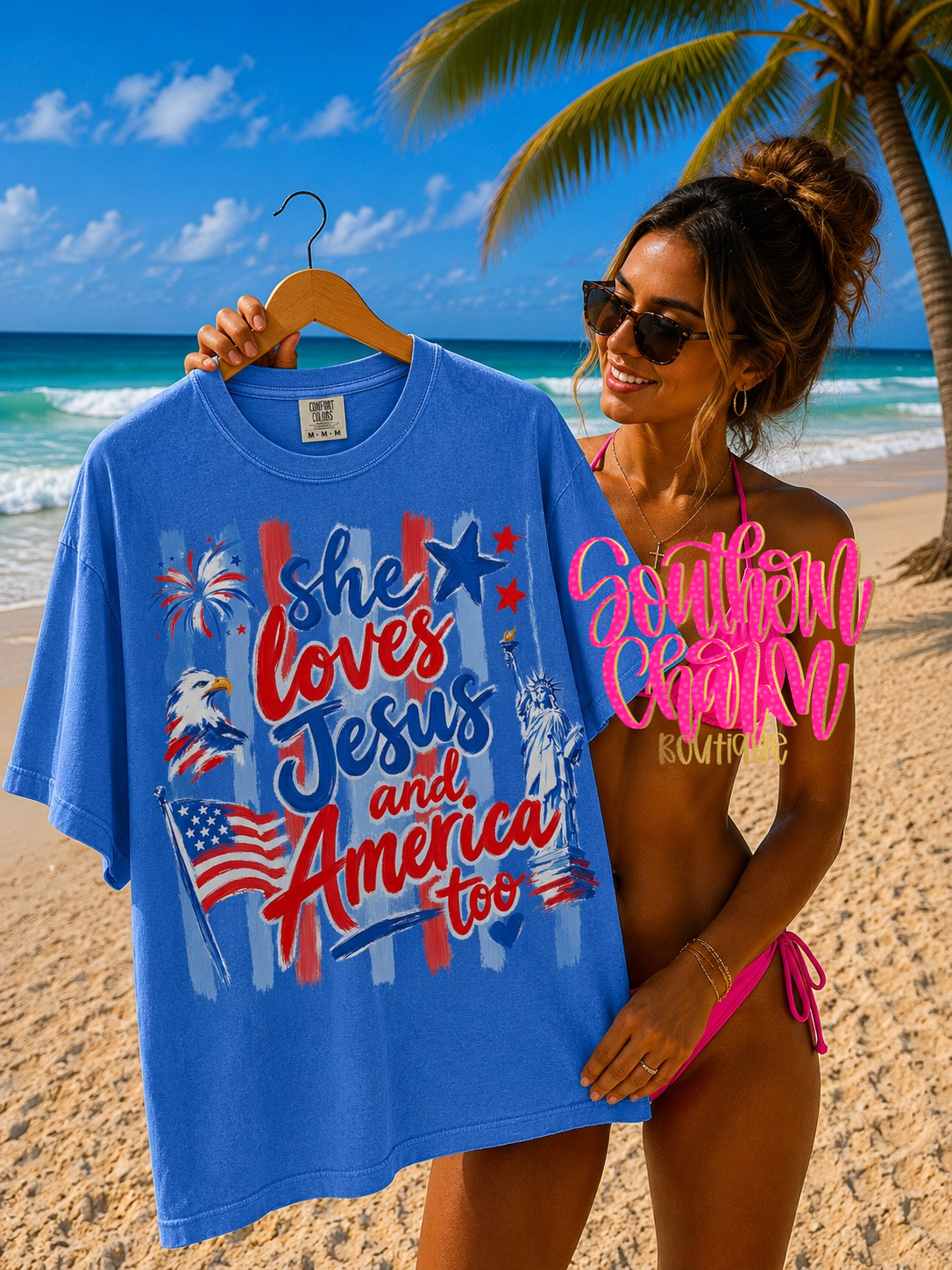 She Loves Jesus and America Too