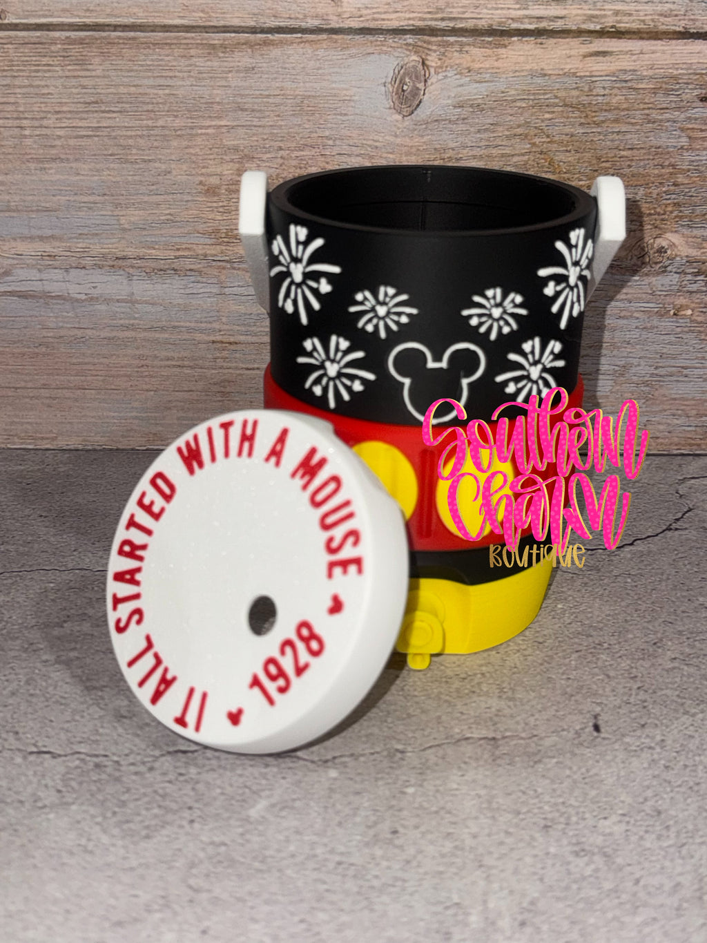 M-I-C-K-E-Y Can Koozie