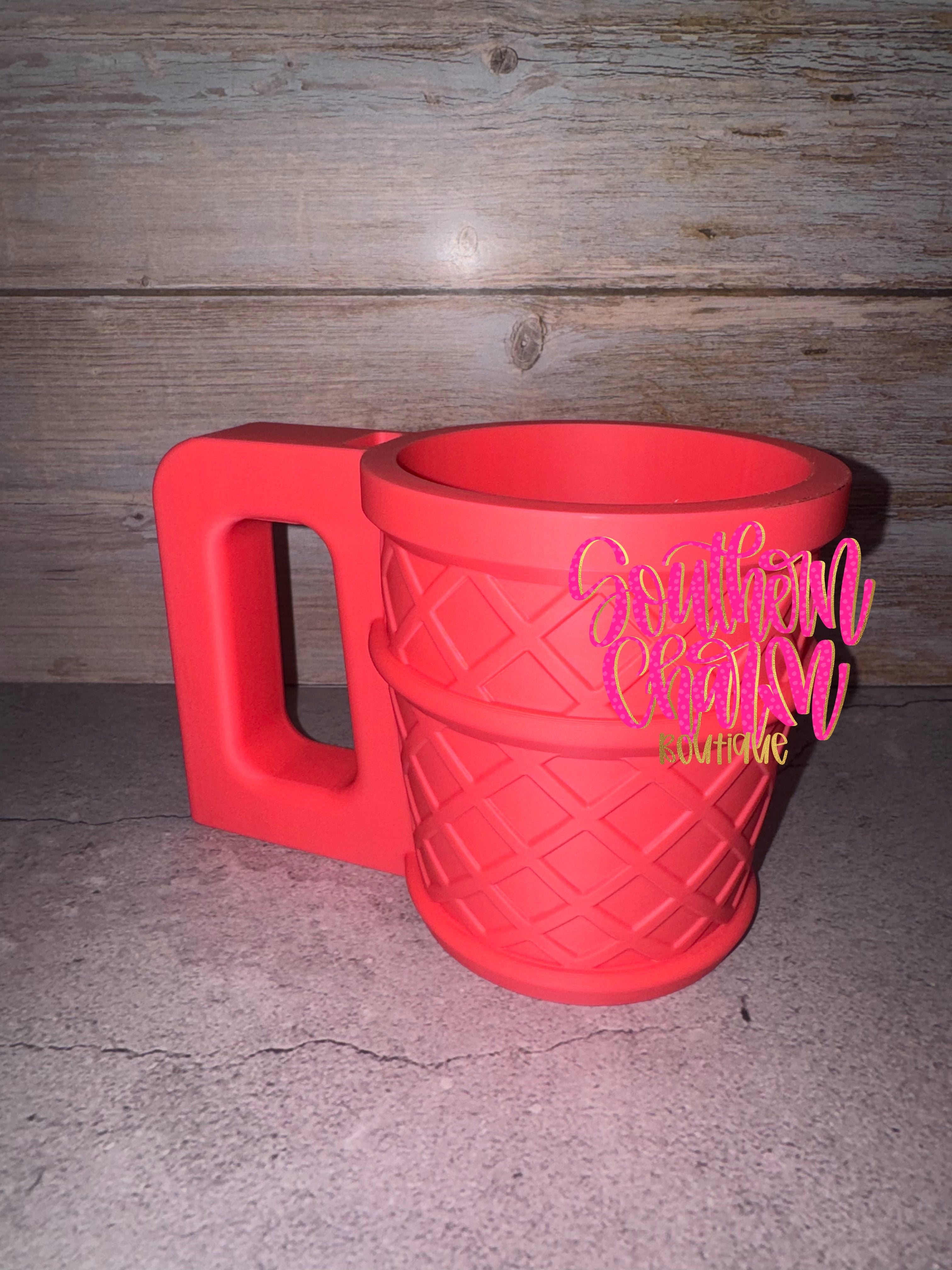 Ice Cream Holder & Spoon Holder (Pint)
