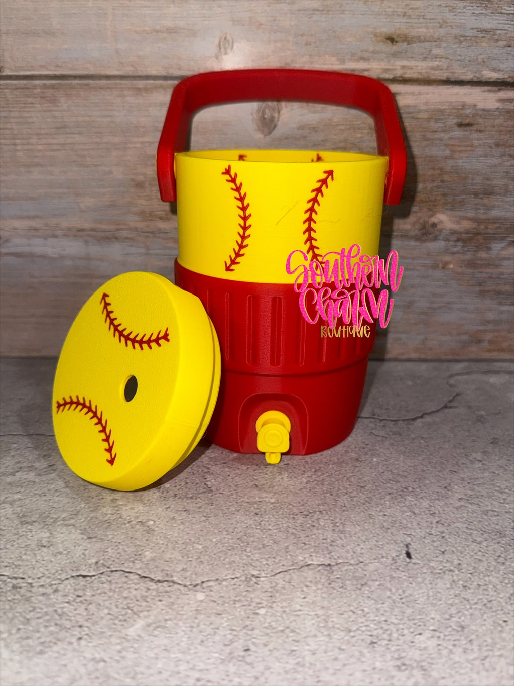 Softball Can Koozie