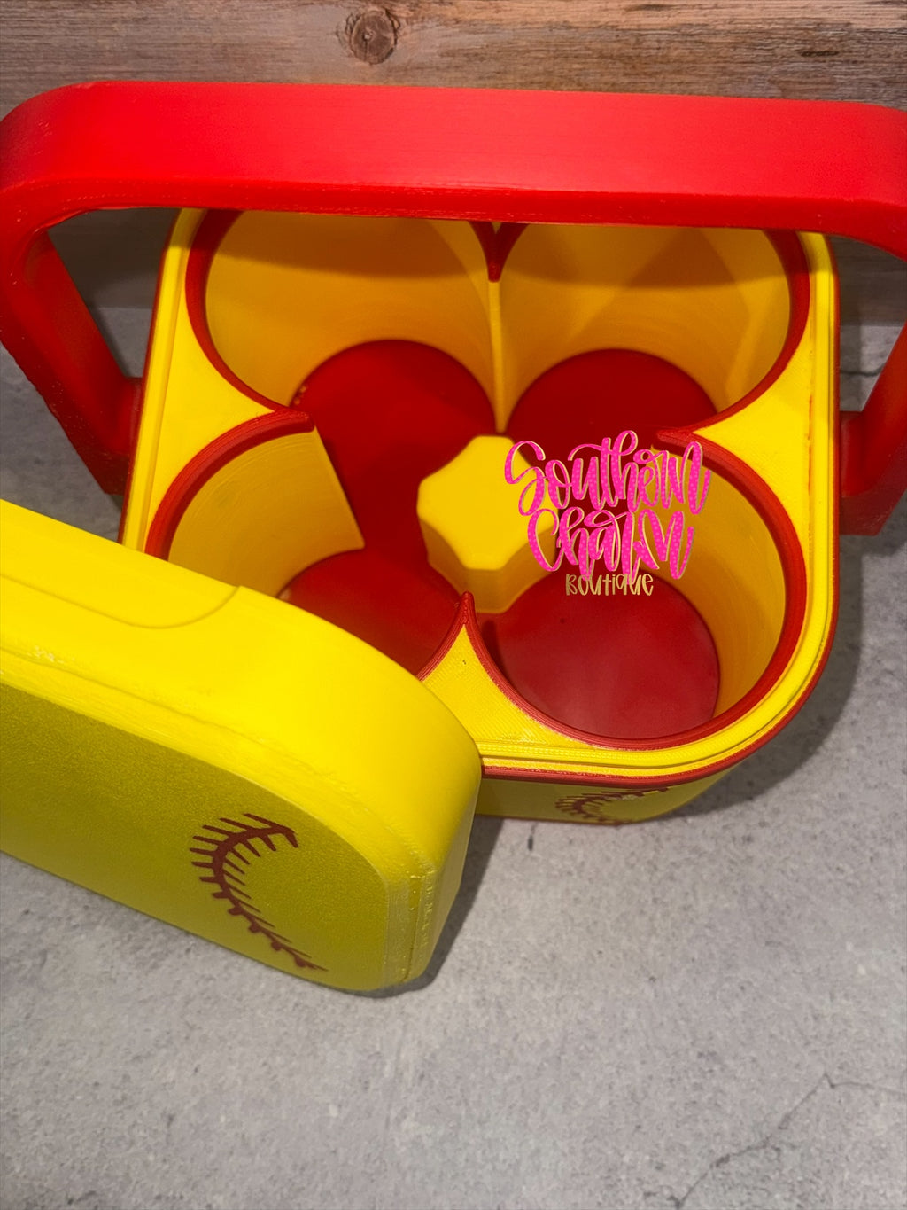 Softball Can Cooler Chest
