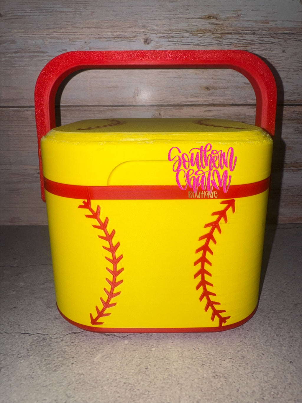 Softball Can Cooler Chest