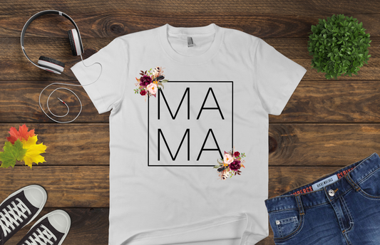 MAMA Flowers Tee