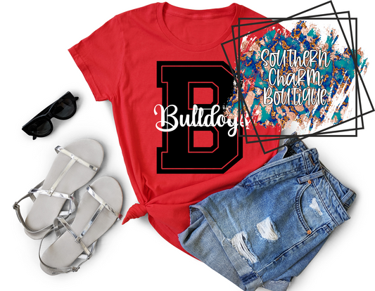 B Bulldogs Adult Tee