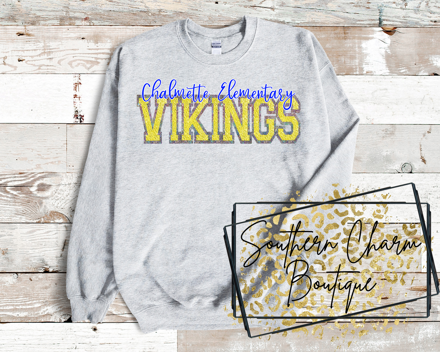 Youth School Varsity Themed Sweatshirts