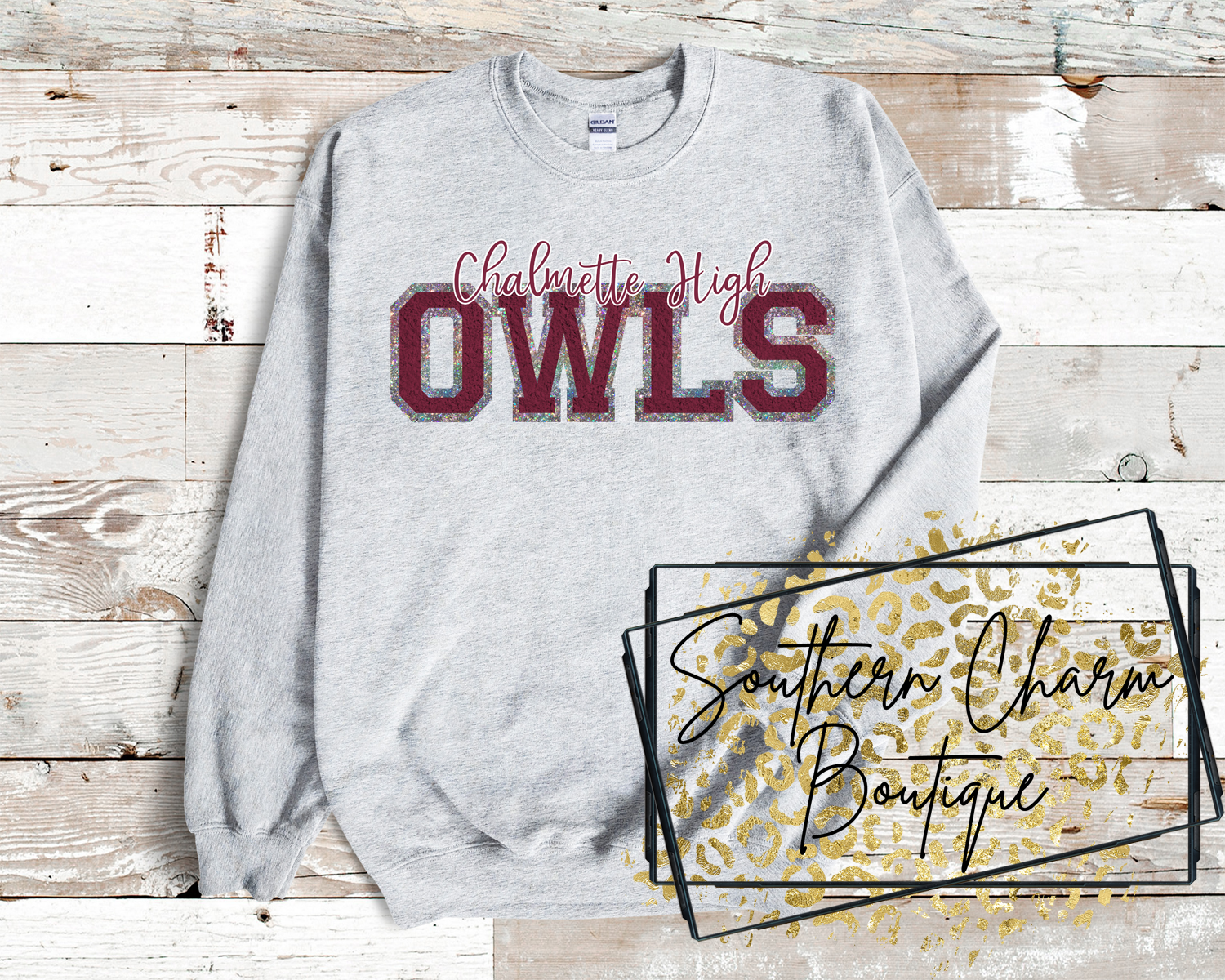 Youth School Varsity Themed Sweatshirts