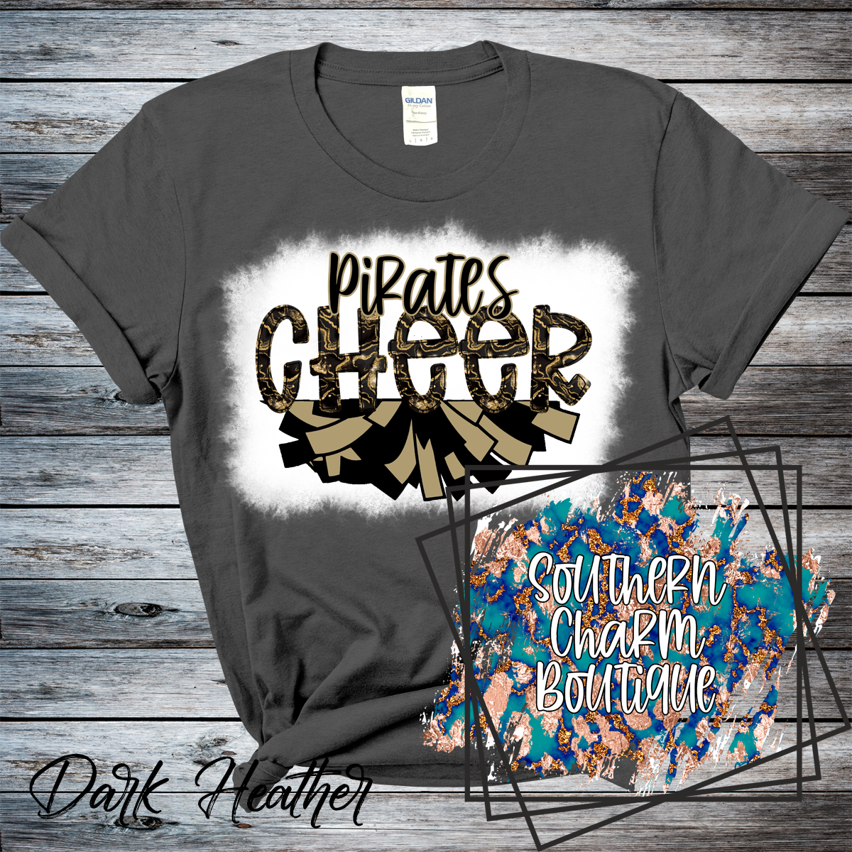 Pirates Cheer Adult Tee