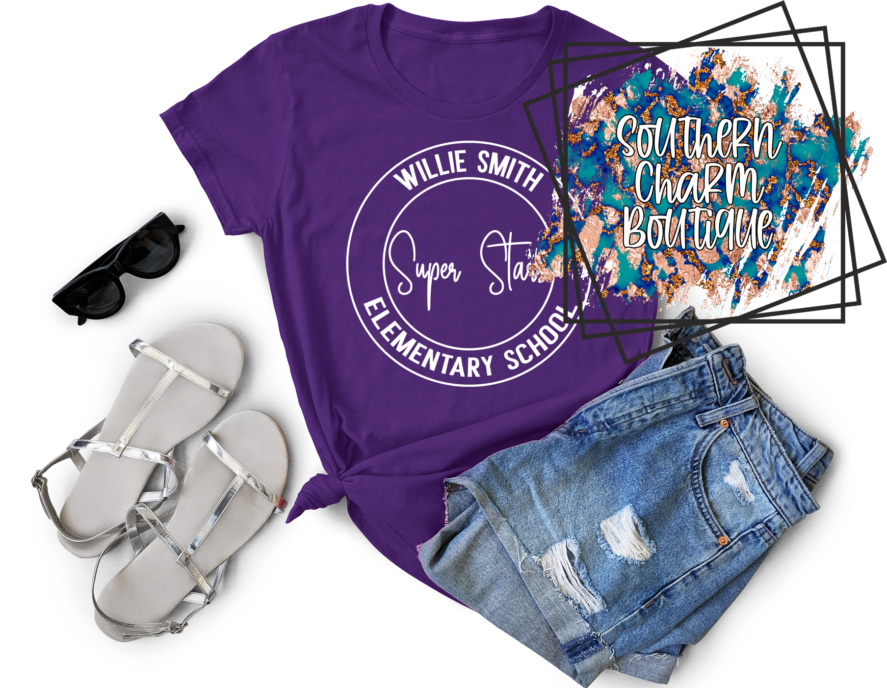 WSE Super Stars Adult Tee