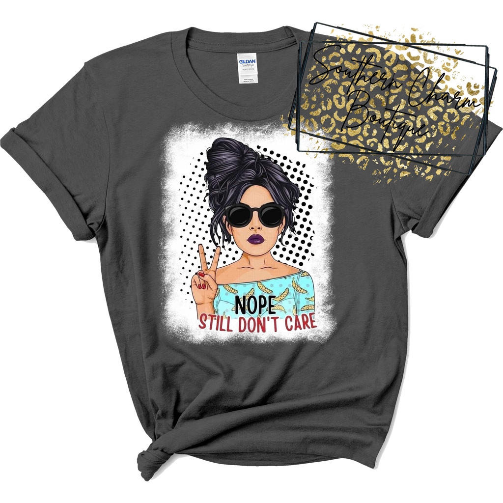 Funny Bleached Tee