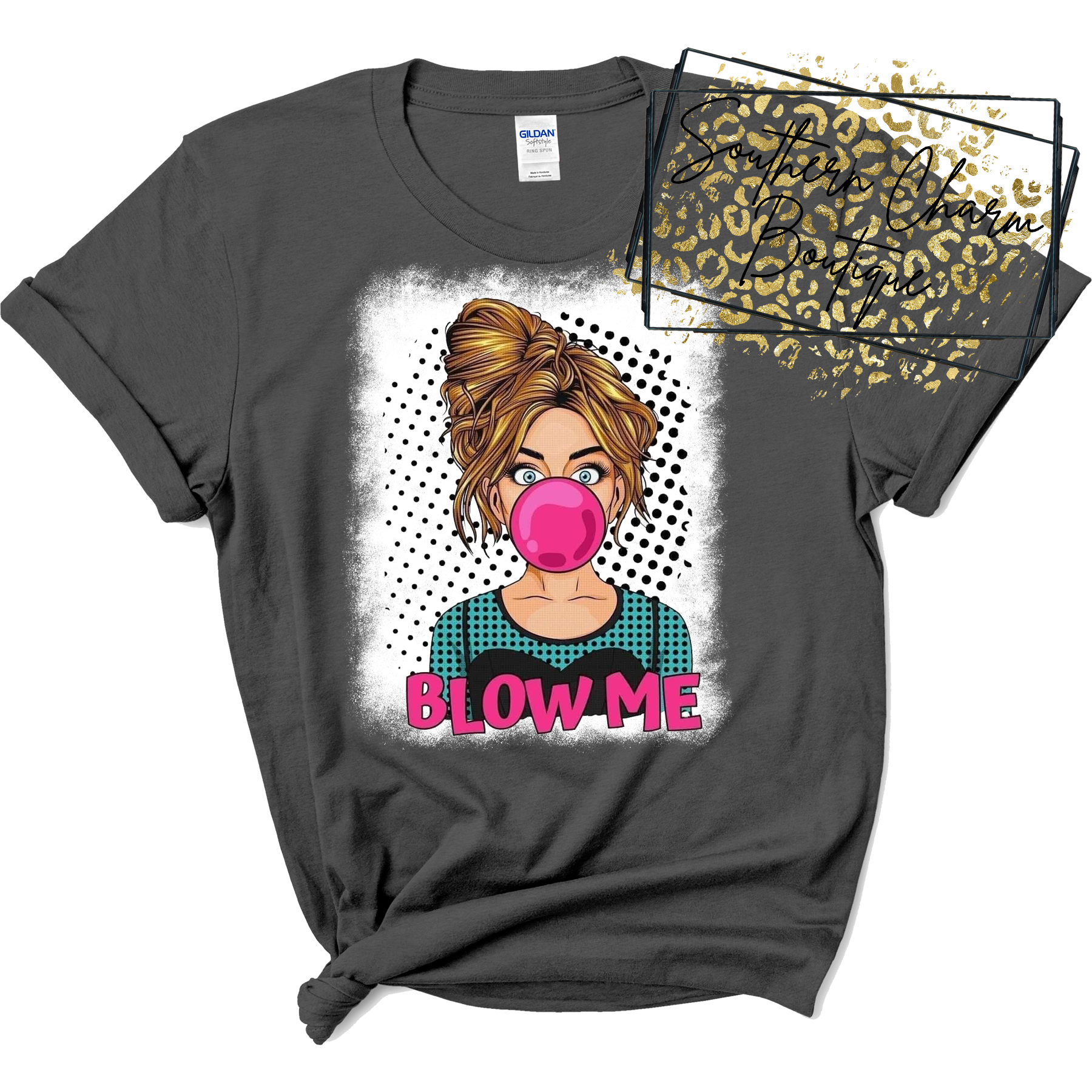 Funny Bleached Tee