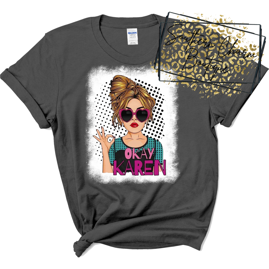 Funny Bleached Tee