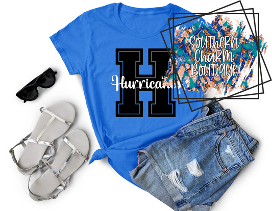 H Hurricanes Adult Tee