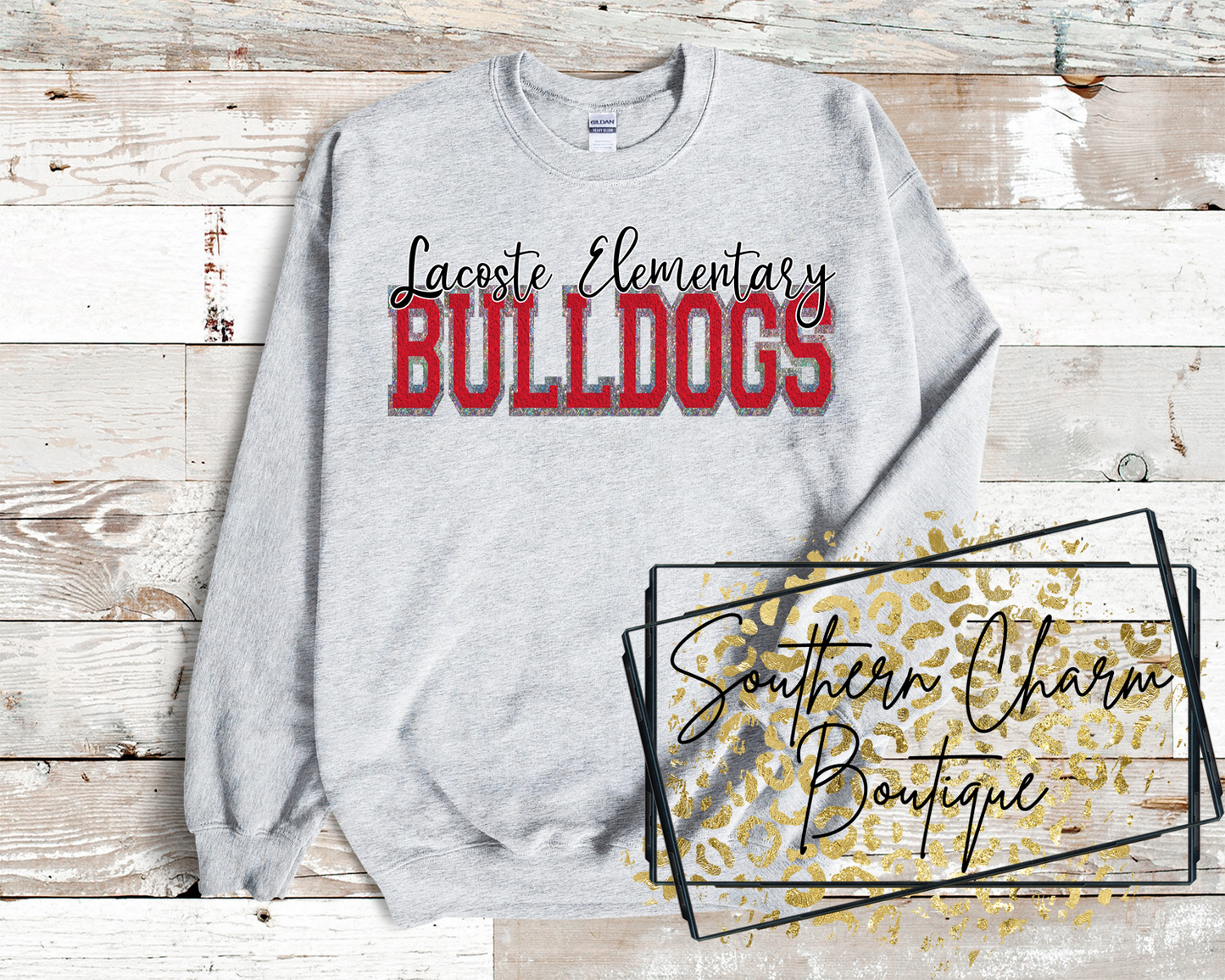 Youth School Varsity Themed Sweatshirts