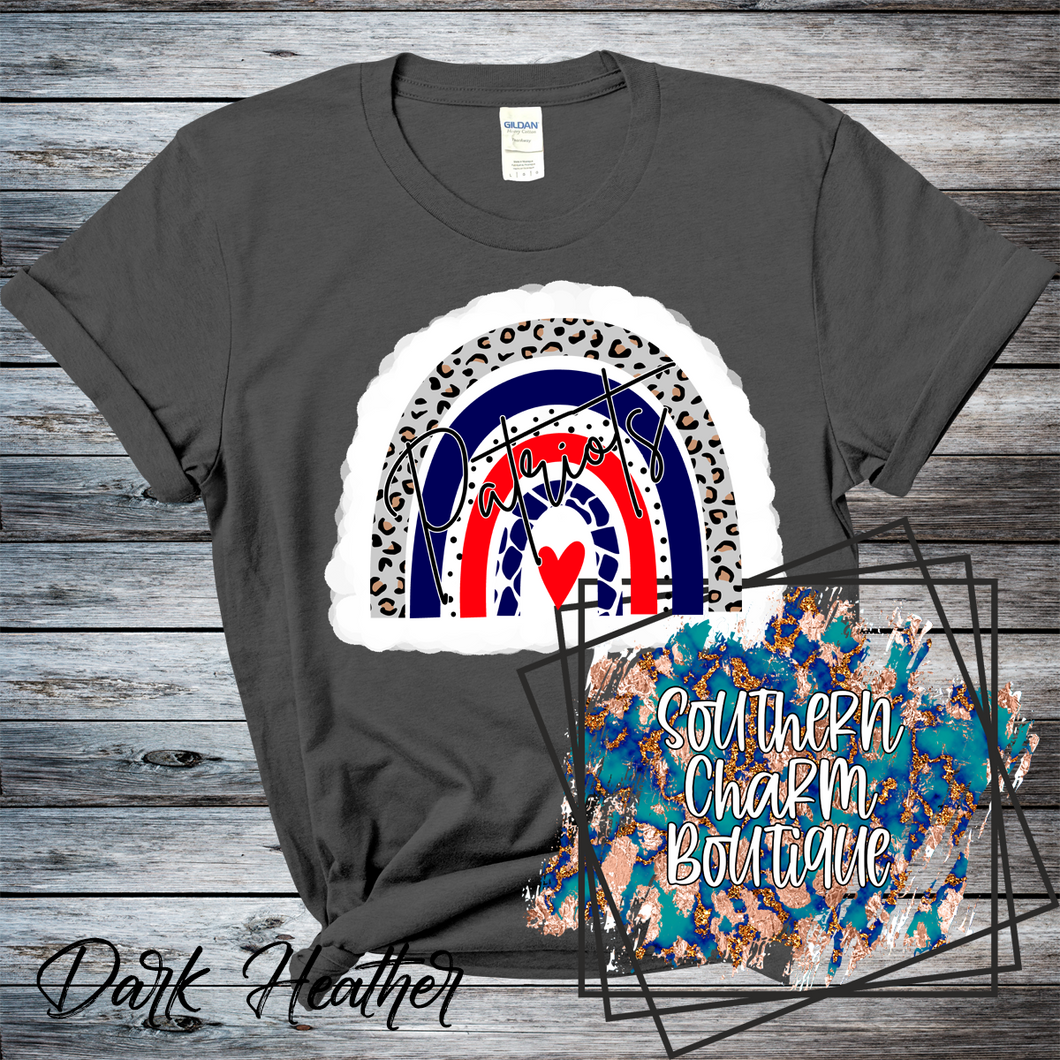 PATRIOTS LEOPARD BOHO ADULT